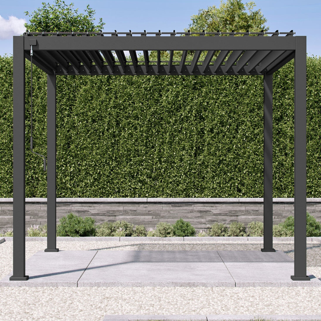 MIRADOR 111S 10'x10' CHERRY OAK PERGOLA