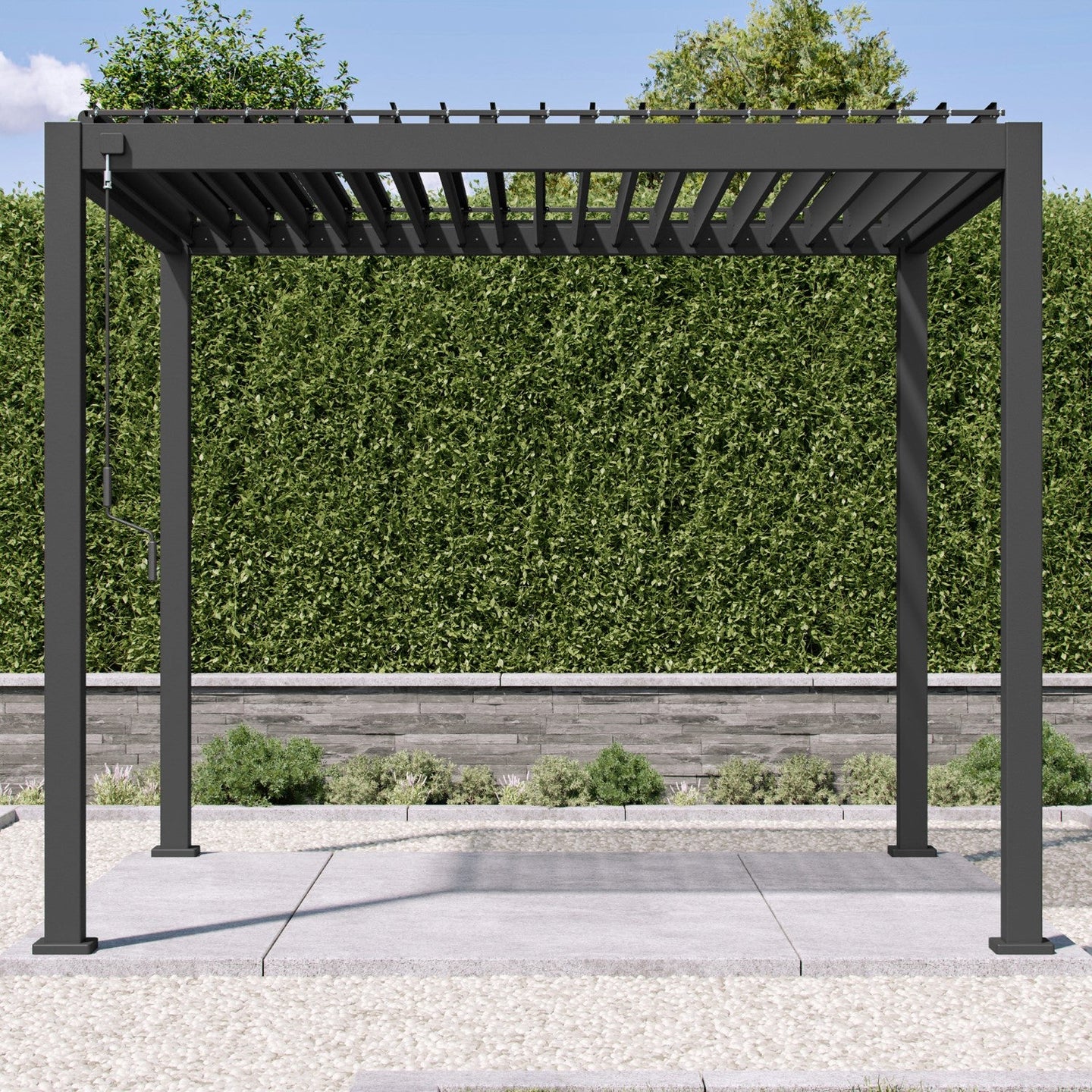 MIRADOR 111S 10'x10' CHERRY OAK PERGOLA
