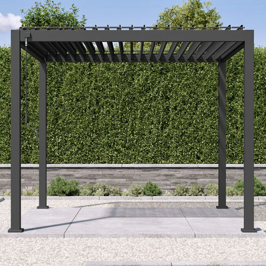 MIRADOR 111S 10'x10' CHERRY OAK PERGOLA