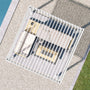 MIRADOR 111S 10'x10' CHERRY OAK PERGOLA