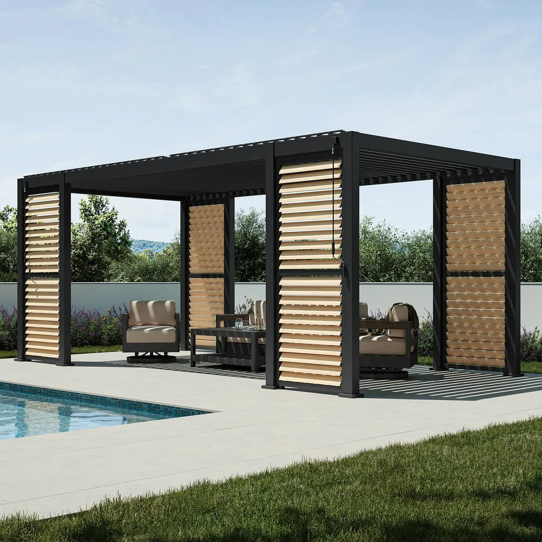 Mirador Outdoor 111S ViewScape 10'x20' Pergola