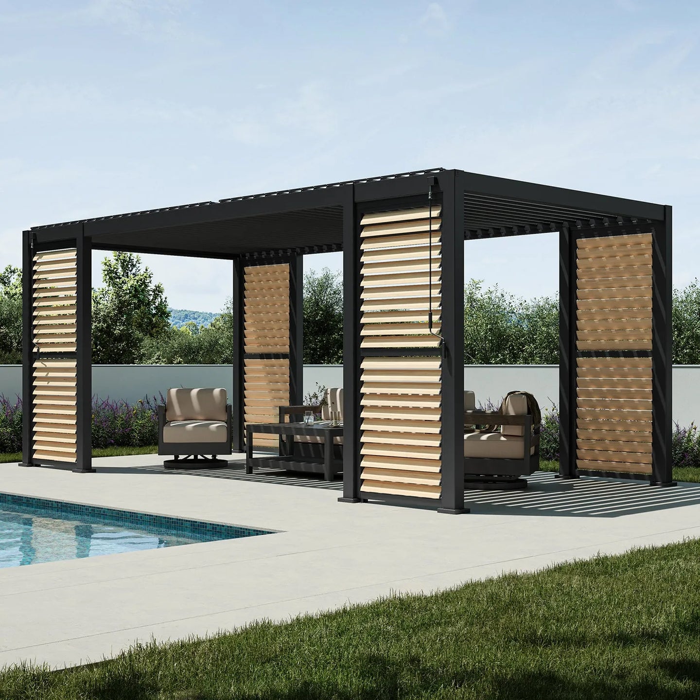 Mirador Outdoor 111S ViewScape 10'x20' Pergola