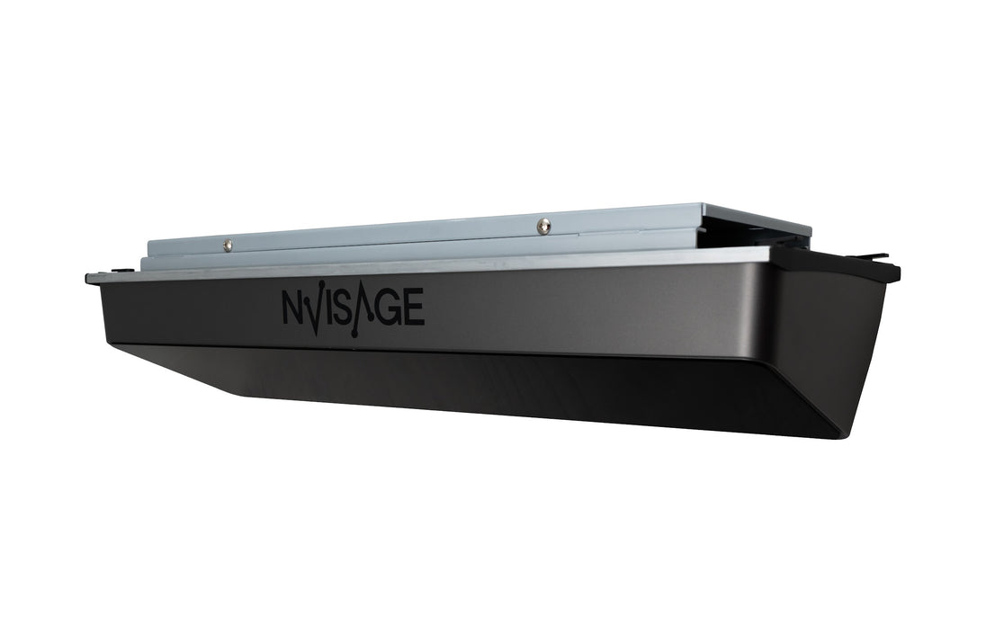 NVISAGE N1 launch monitor, right side view