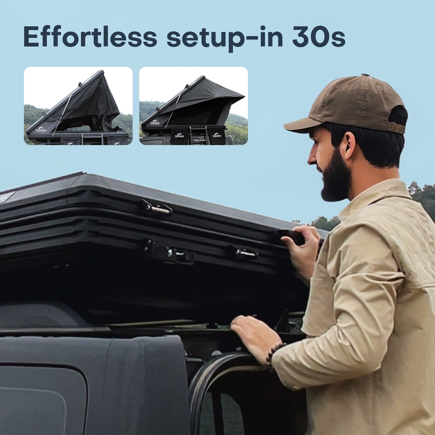 Galaxy Pro | Rooftop Tent RTT - TOPOAK