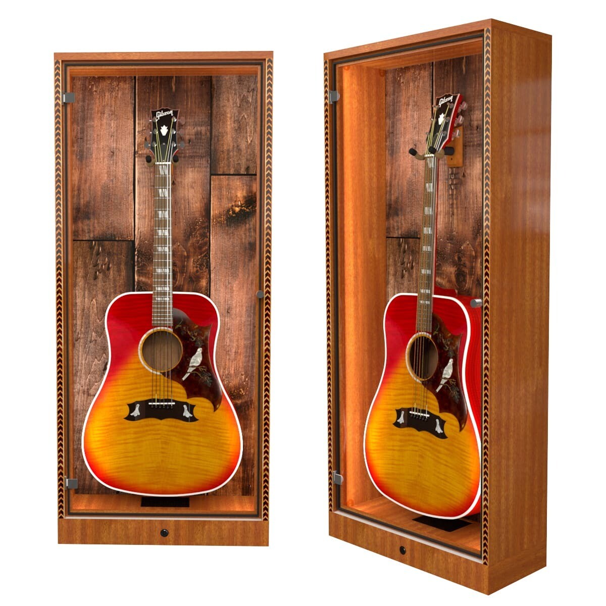 The ShowCase Deluxe Guitar Display Case