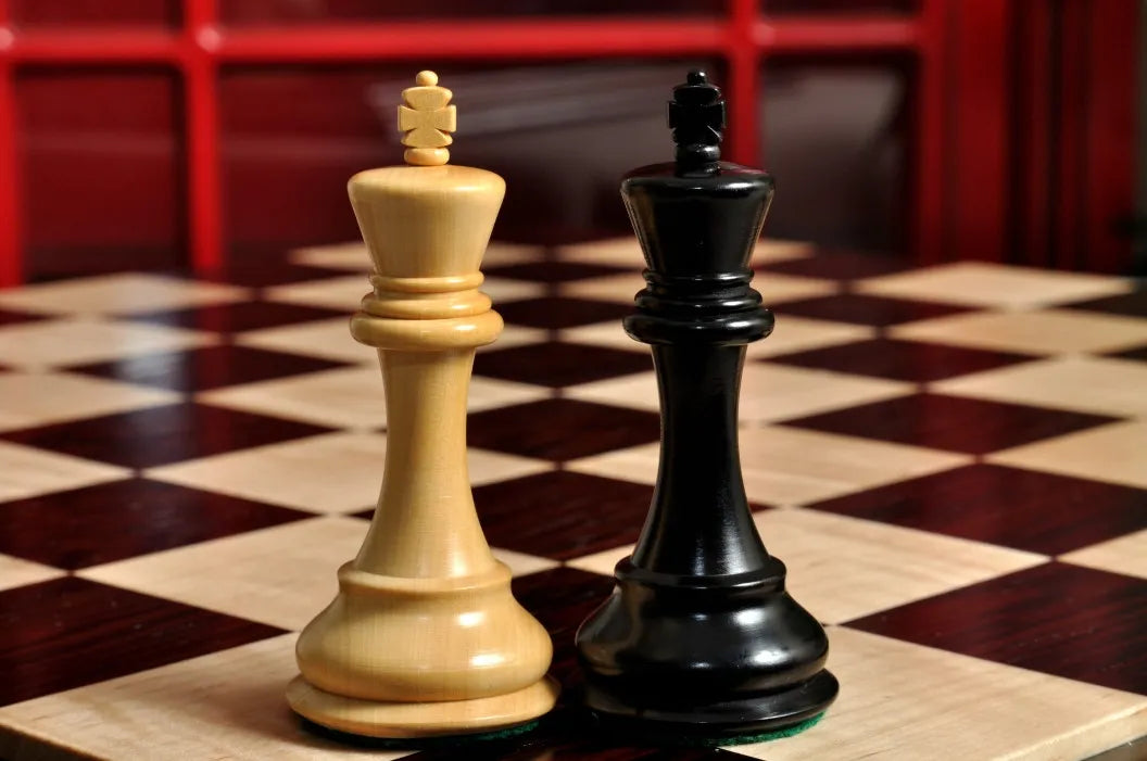 Signature Contemporary II Chess Board - African Palisander/ Curly Maple - 2.5" Squares
