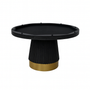 48" Poker Table - Matte Black Storage
