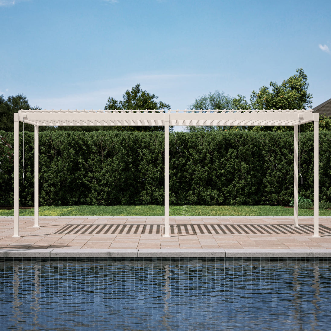 MIRADOR 80S 10'x20' CHARCOAL PERGOLA