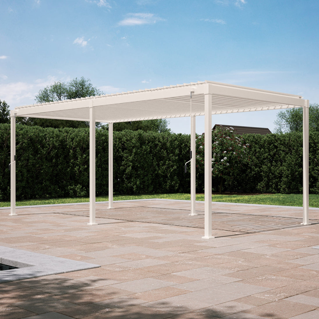 MIRADOR 80S 10'x20' CHARCOAL PERGOLA