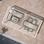 MIRADOR 80S 10'x20' CHARCOAL PERGOLA