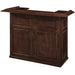 60" English Pub Style Dry Bar Bar