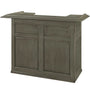 60" English Pub Style Dry Bar Bar