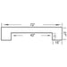 72" English Pub Style Dry Bar Bar