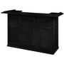72" English Pub Style Dry Bar Bar