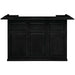 72" English Pub Style Dry Bar Bar