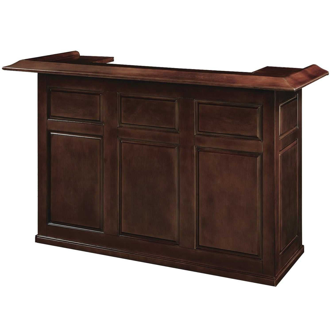 72" English Pub Style Dry Bar Bar