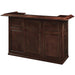 72" English Pub Style Dry Bar Bar
