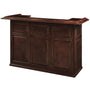 72" English Pub Style Dry Bar Bar