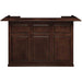 72" English Pub Style Dry Bar Bar