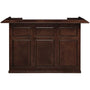 72" English Pub Style Dry Bar Bar