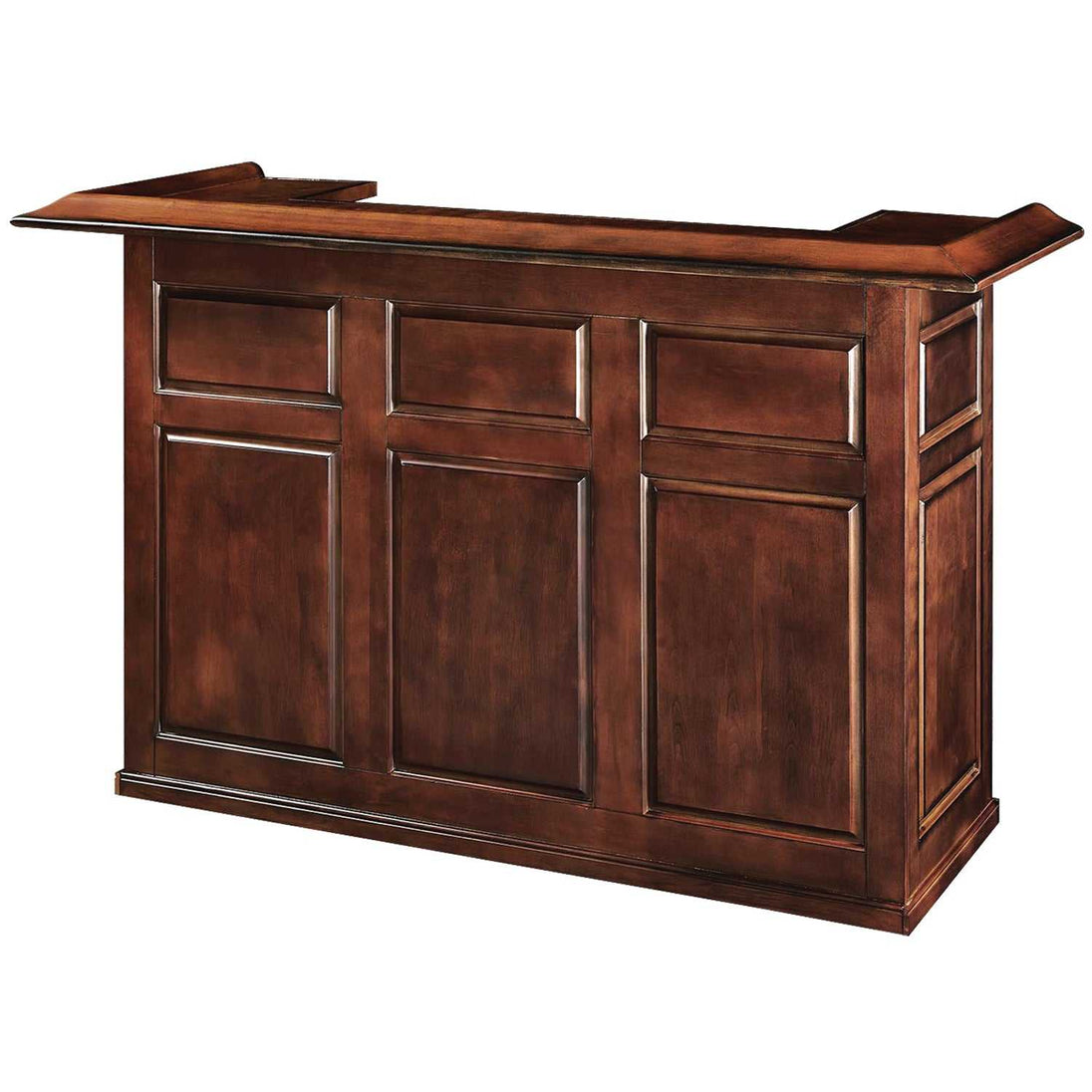 72" English Pub Style Dry Bar Bar