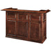 72" English Pub Style Dry Bar Bar