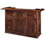 72" English Pub Style Dry Bar Bar