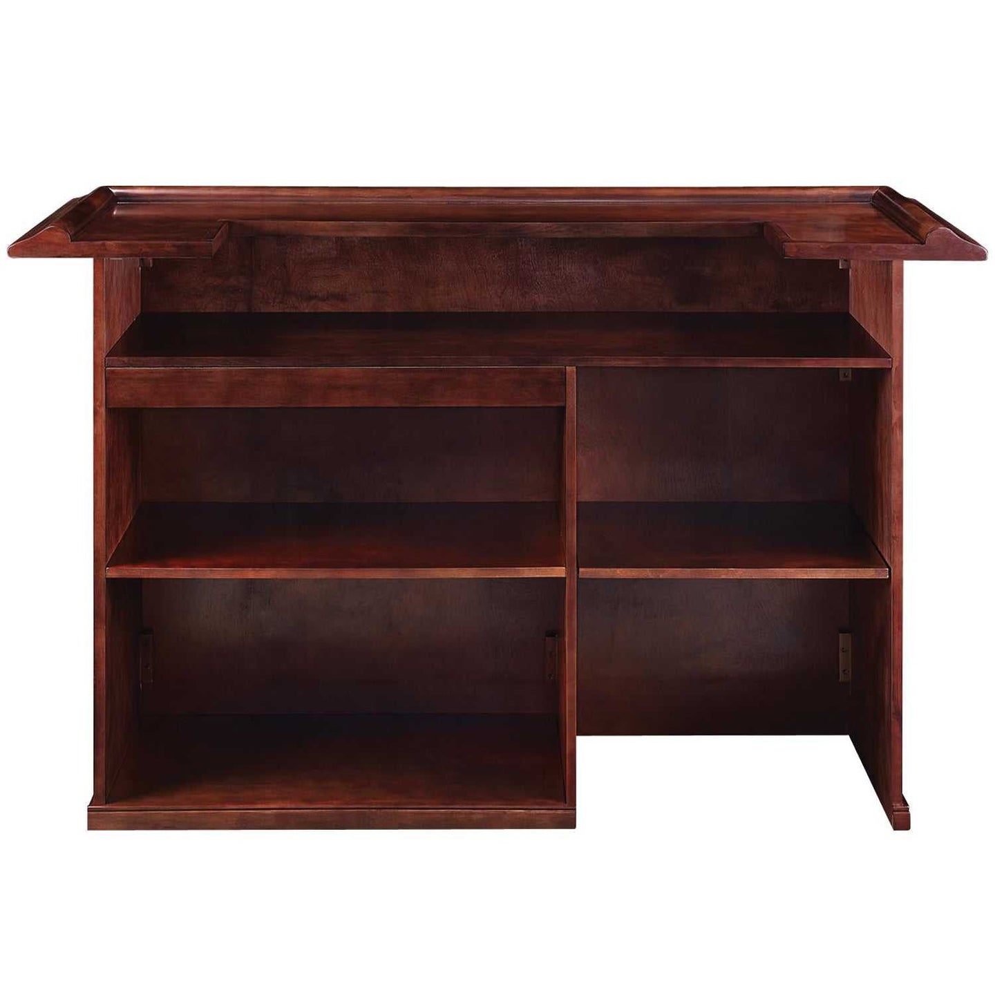 72" English Pub Style Dry Bar Bar