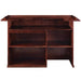 72" English Pub Style Dry Bar Bar
