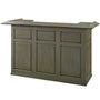 72" English Pub Style Dry Bar Bar