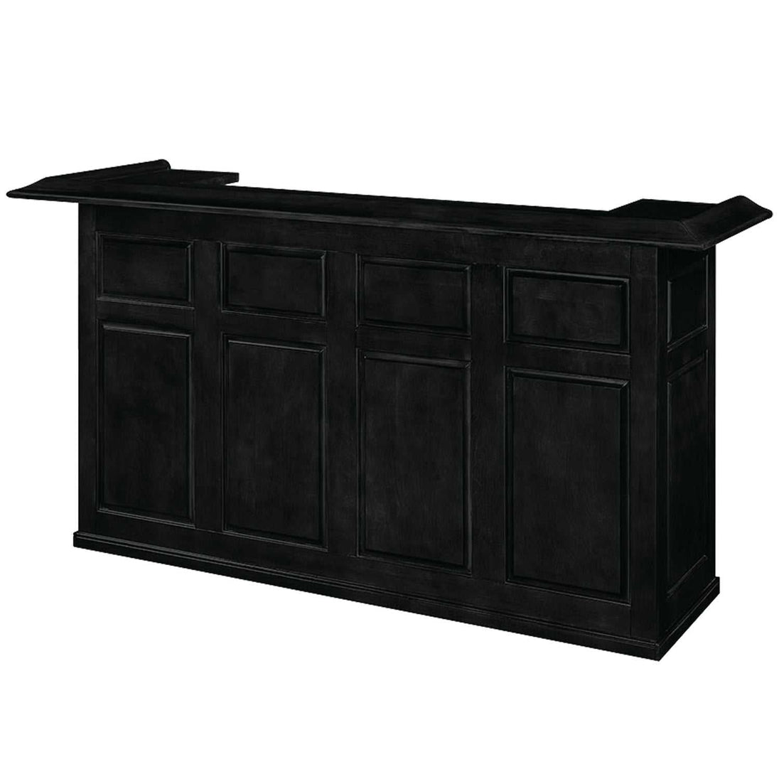 84" English Pub Style Dry Bar Bar