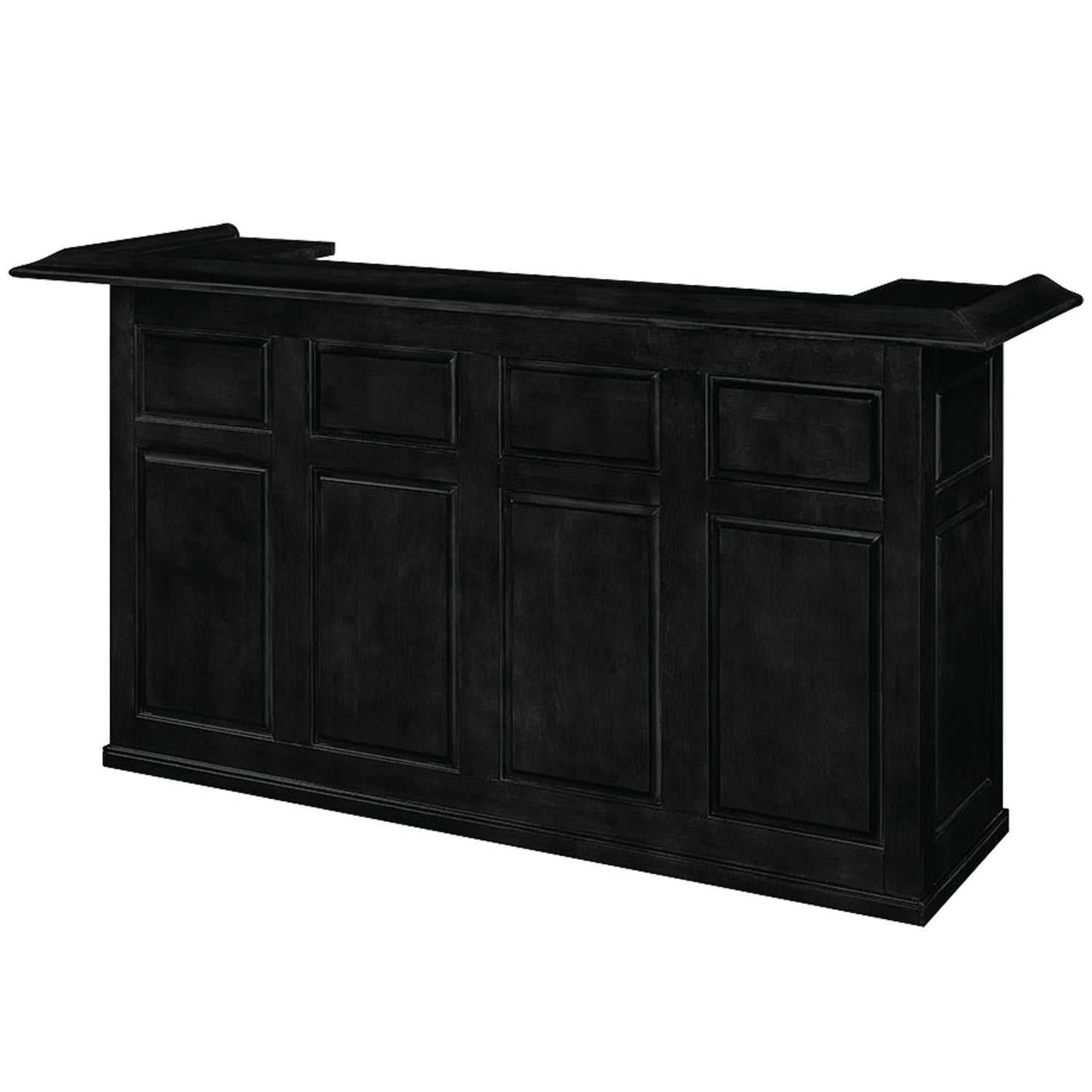 84" English Pub Style Dry Bar Bar