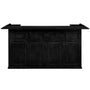 84" English Pub Style Dry Bar Bar