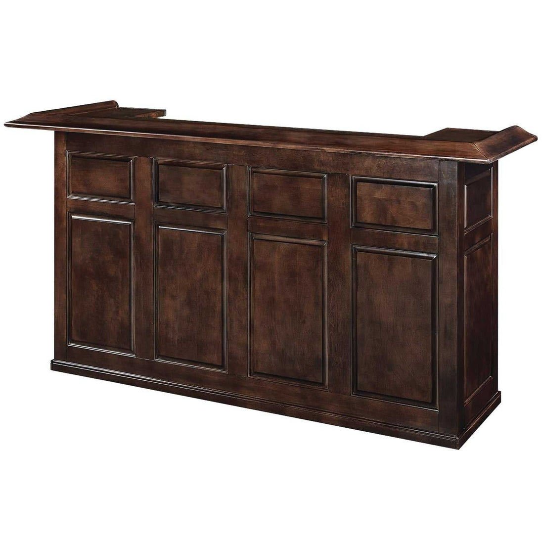 84" English Pub Style Dry Bar Bar