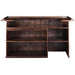 84" English Pub Style Dry Bar Bar