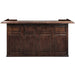 84" English Pub Style Dry Bar Bar