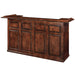 84" English Pub Style Dry Bar Bar