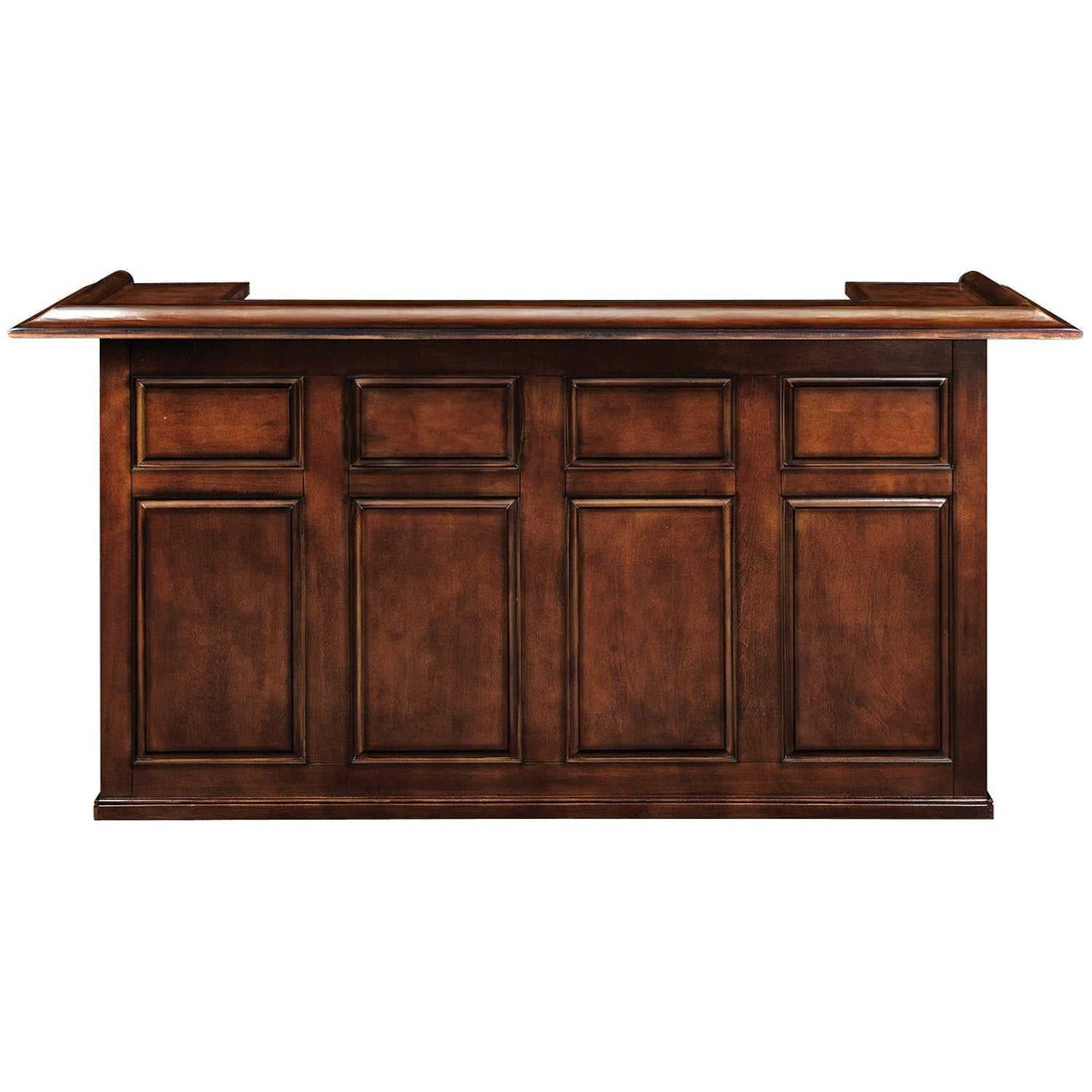 84" English Pub Style Dry Bar Bar