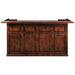 84" English Pub Style Dry Bar Bar