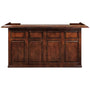 84" English Pub Style Dry Bar Bar