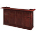 84" English Pub Style Dry Bar Bar