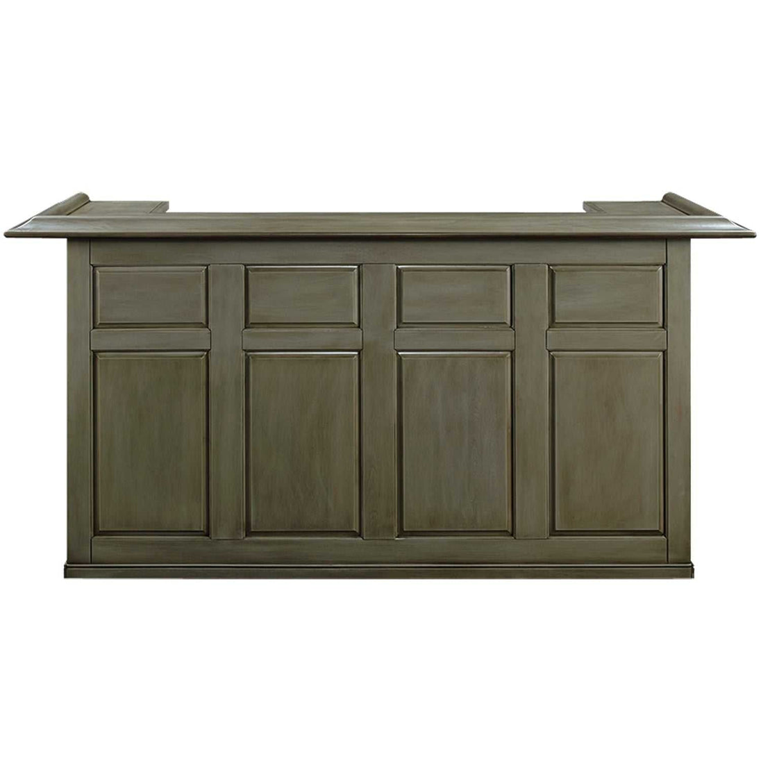 84" English Pub Style Dry Bar Bar