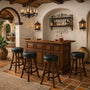 84" English Pub Style Dry Bar Bar