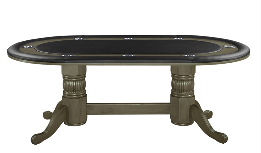 80" Texas Hold’em Poker Table (84" with Optional Dining Top) game table
