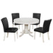 48" 3-in-1 Round Poker Table – Dining, Gaming & Storage in One Game Table