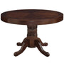 48" 3-in-1 Round Poker Table – Dining, Gaming & Storage in One Game Table