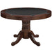 48" 3-in-1 Round Poker Table – Dining, Gaming & Storage in One Game Table