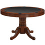 48" 3-in-1 Round Poker Table – Dining, Gaming & Storage in One Game Table