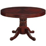 48" 3-in-1 Round Poker Table – Dining, Gaming & Storage in One Game Table