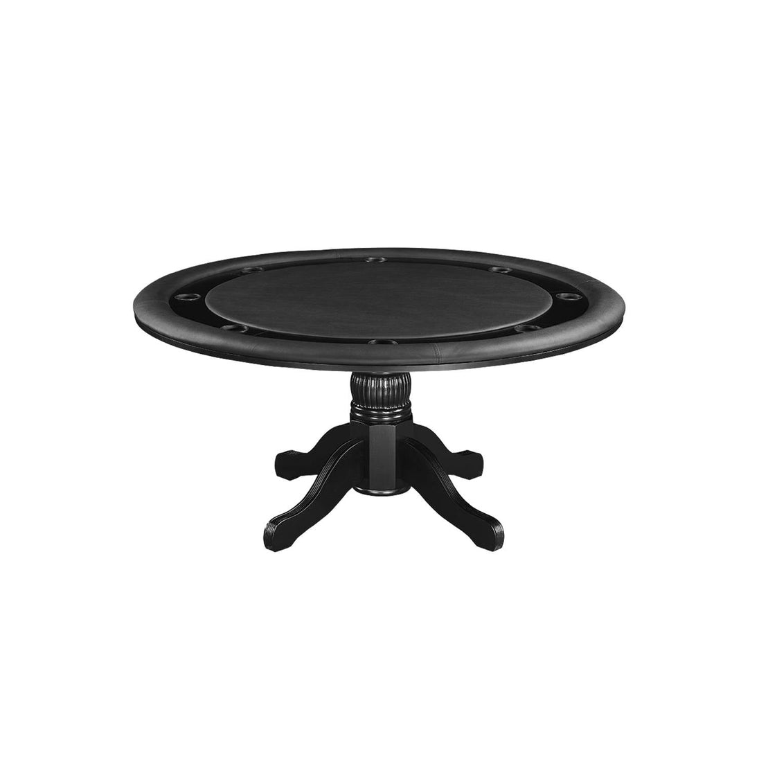 60" Premium Poker & Dining Table – Convertible Casino Table for Home game table